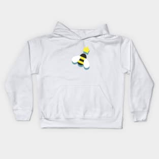 A swarm of bees and their Queen Kids Hoodie